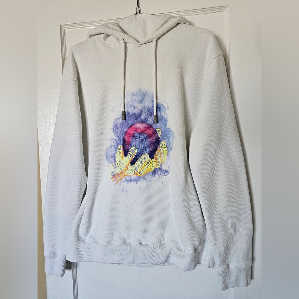 OFF WHITE World In Hands hoodie - size 2X